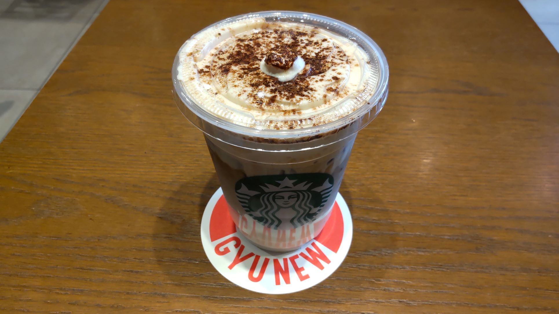 スタバのふわふわ ムース コーヒー GYU-NEW(牛乳)