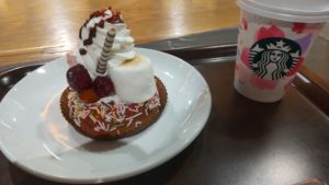 【スタバ】ミックスパフェケーキ