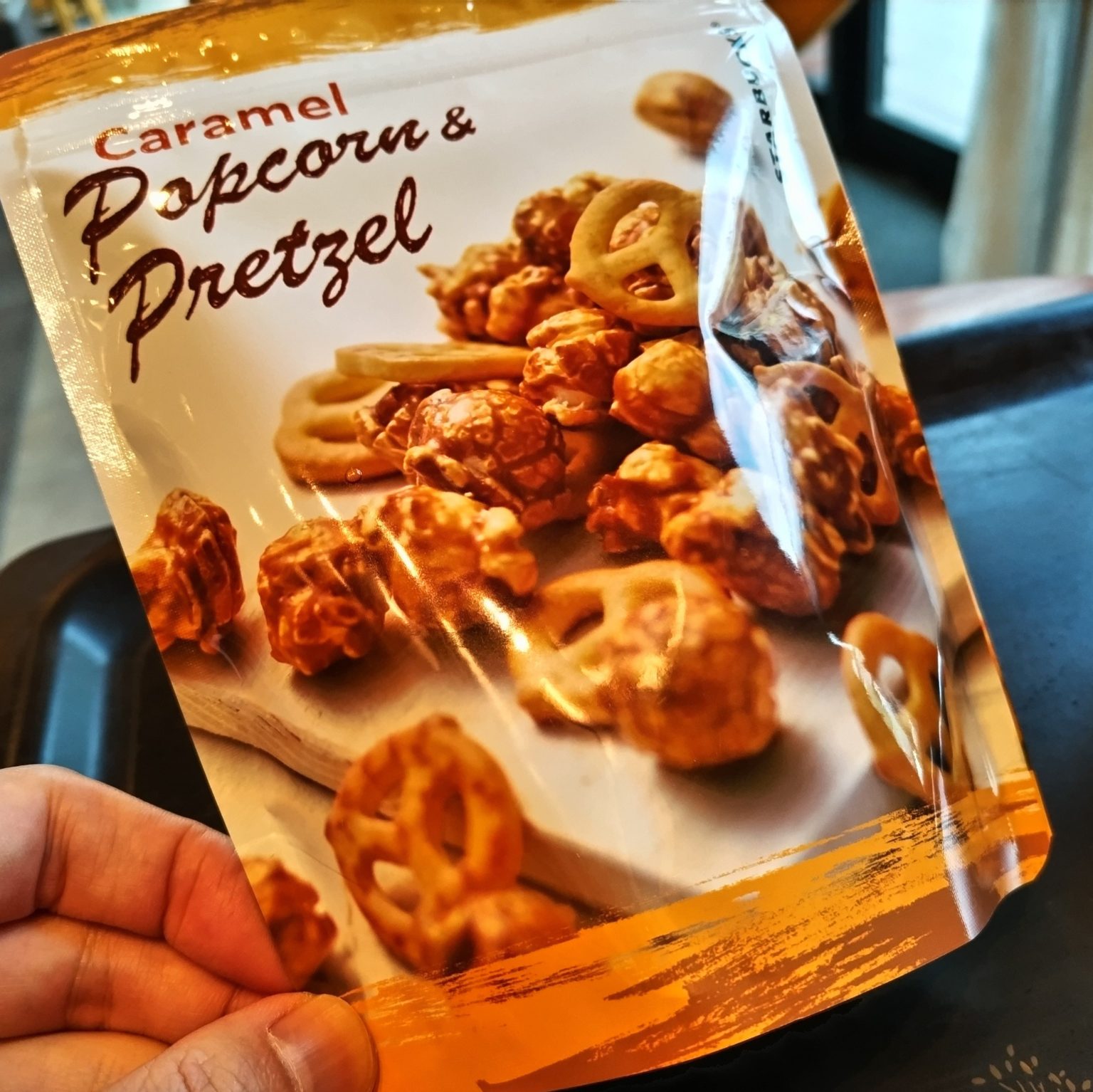 キャラメルプレッツェルポップコーンのレシピ