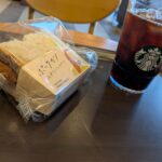 スタバ「ポークカツ 石窯カンパーニュサンド」
