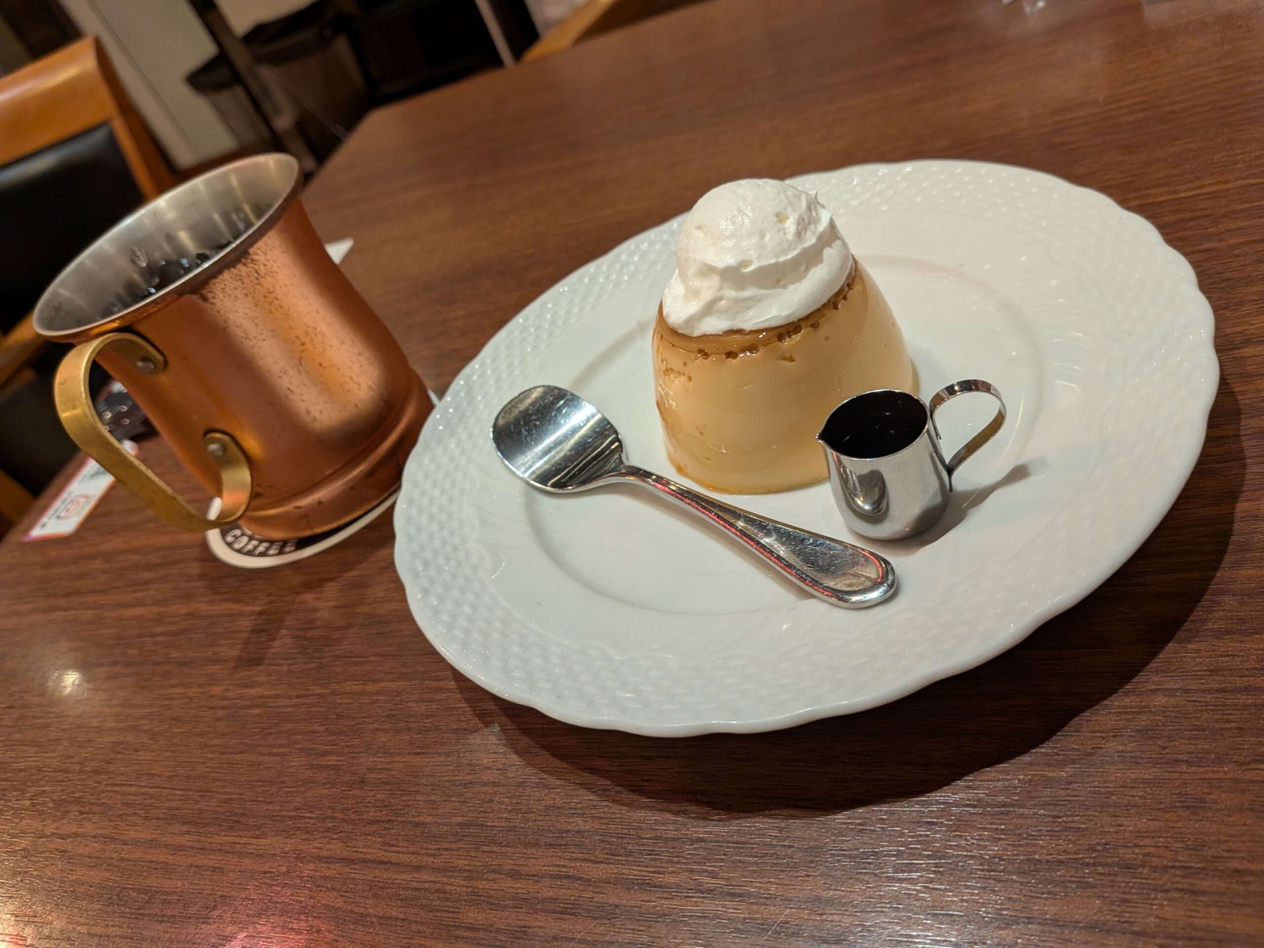 星乃珈琲店「昭和のプリン」