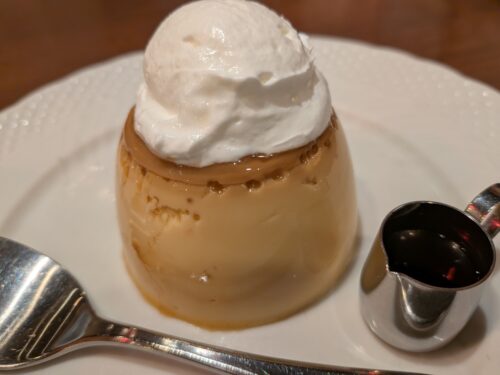 星乃珈琲店「昭和のプリン」